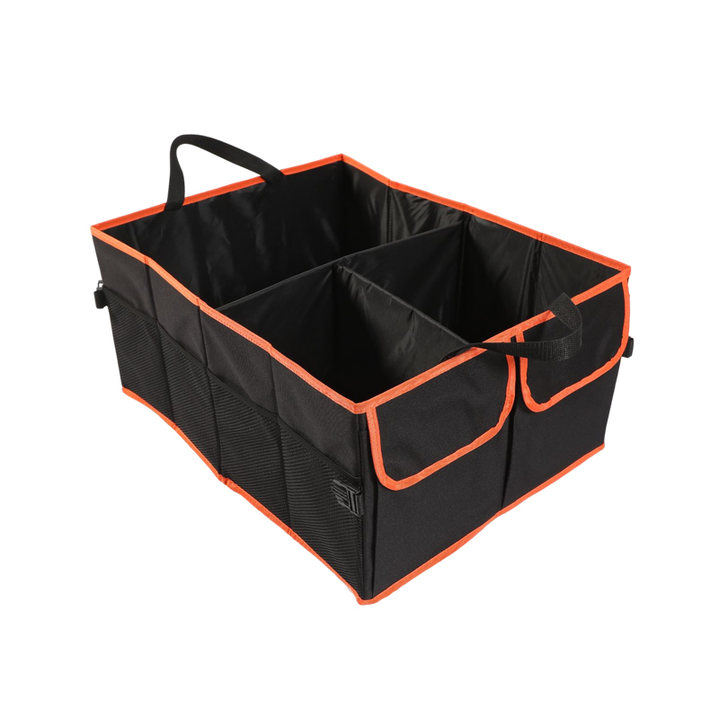 Oxford Cloth Trunk Organizer With Mesh Bag