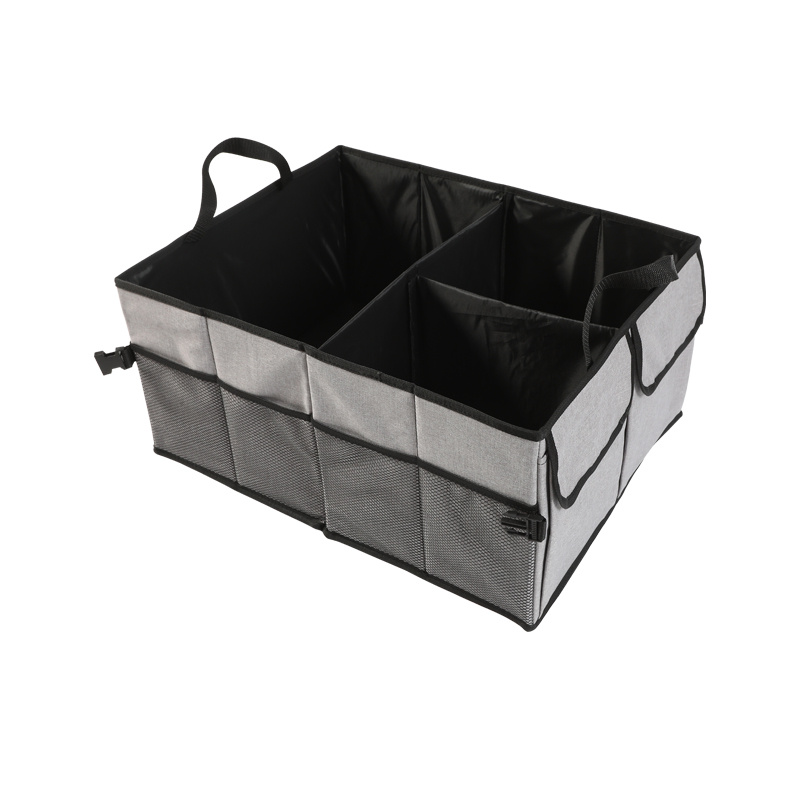 Oxford Cloth Trunk Organizer With Mesh Bag