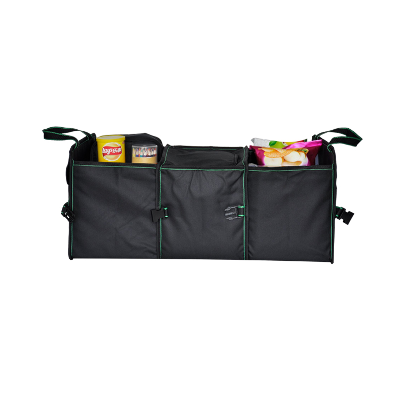 3 Compartments With Ice Pack Car Trunk Organizer