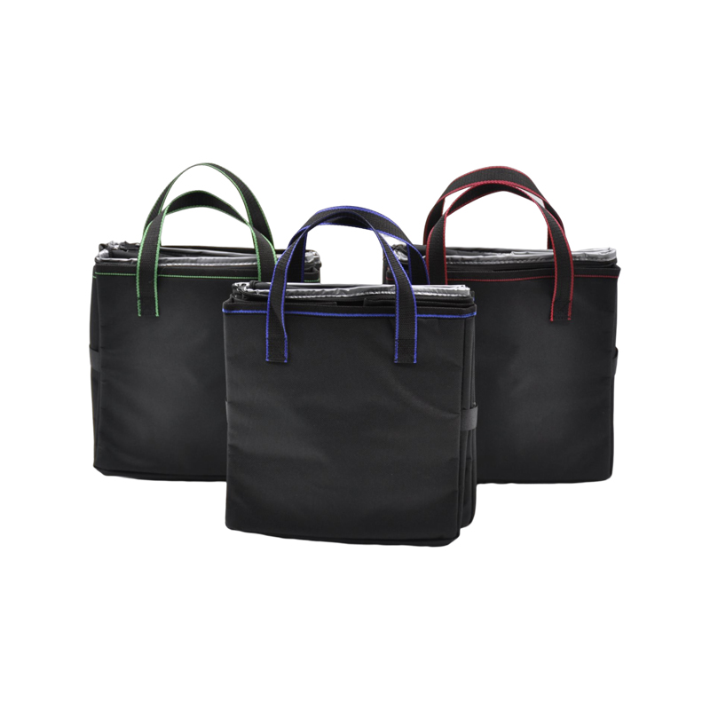 3 Compartment Insulation Bag Car Trunk Organizer with Cooler