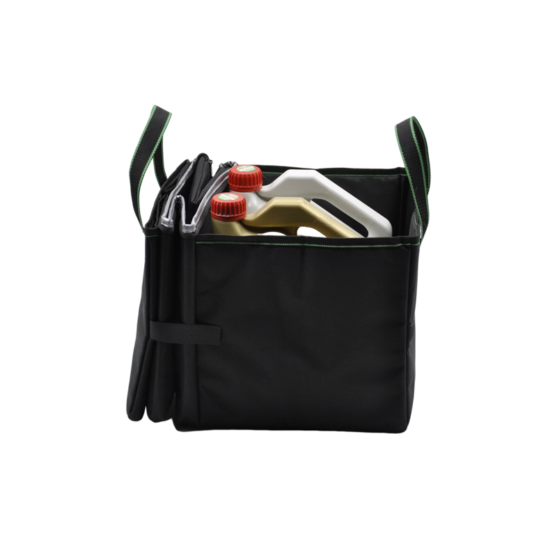 3 Compartment Insulation Bag Car Trunk Organizer with Cooler