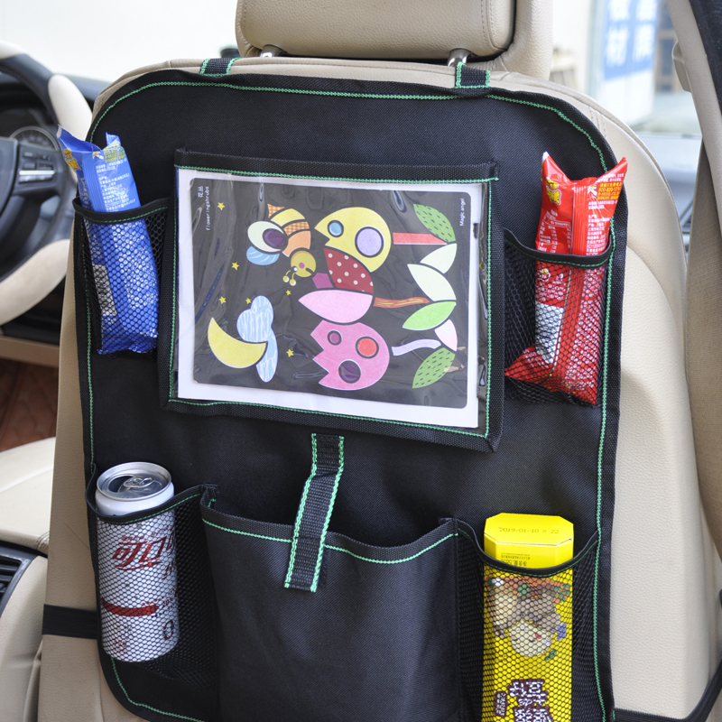 Fashion Ipad Multi-Pocket Chair Back Bag