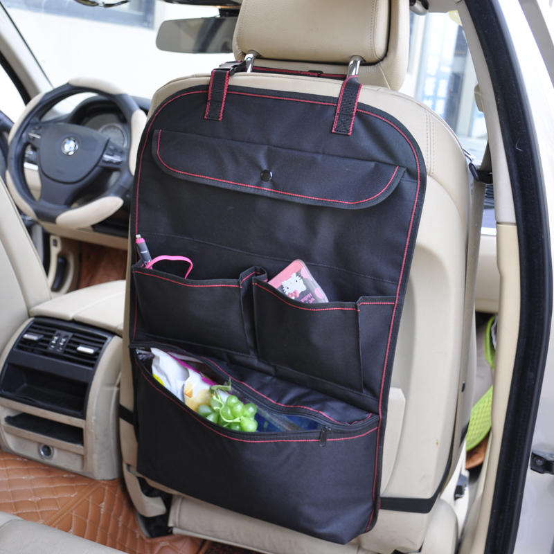 Car Seatback Bag With Cooler Bag