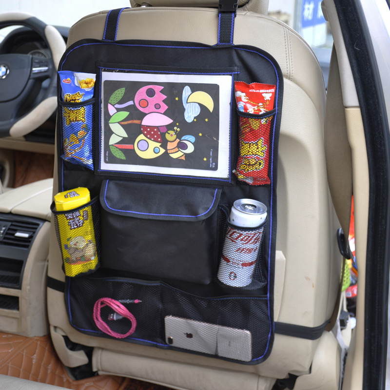Ipad Storage Bag Water Bottle Bag Car Seat Back Bag