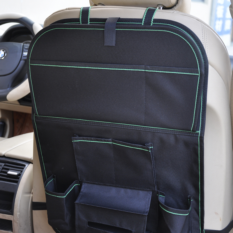Foldable Car Seat Back Bag With Small Table