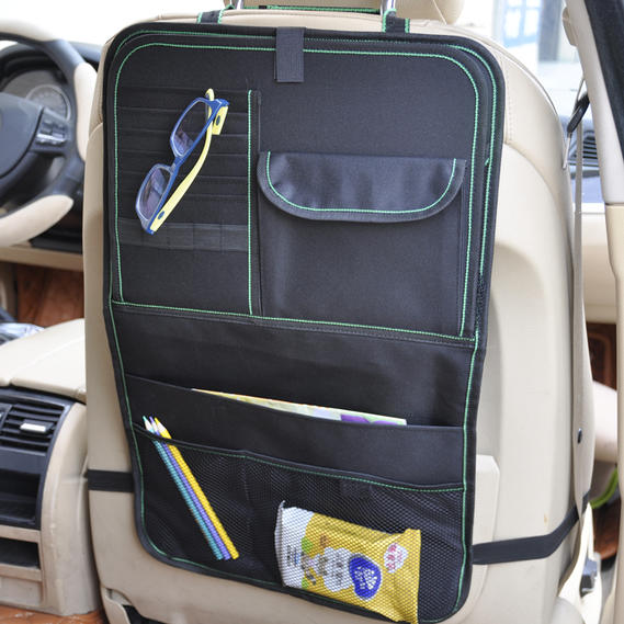 Car Seat Back Pocket With Small Table