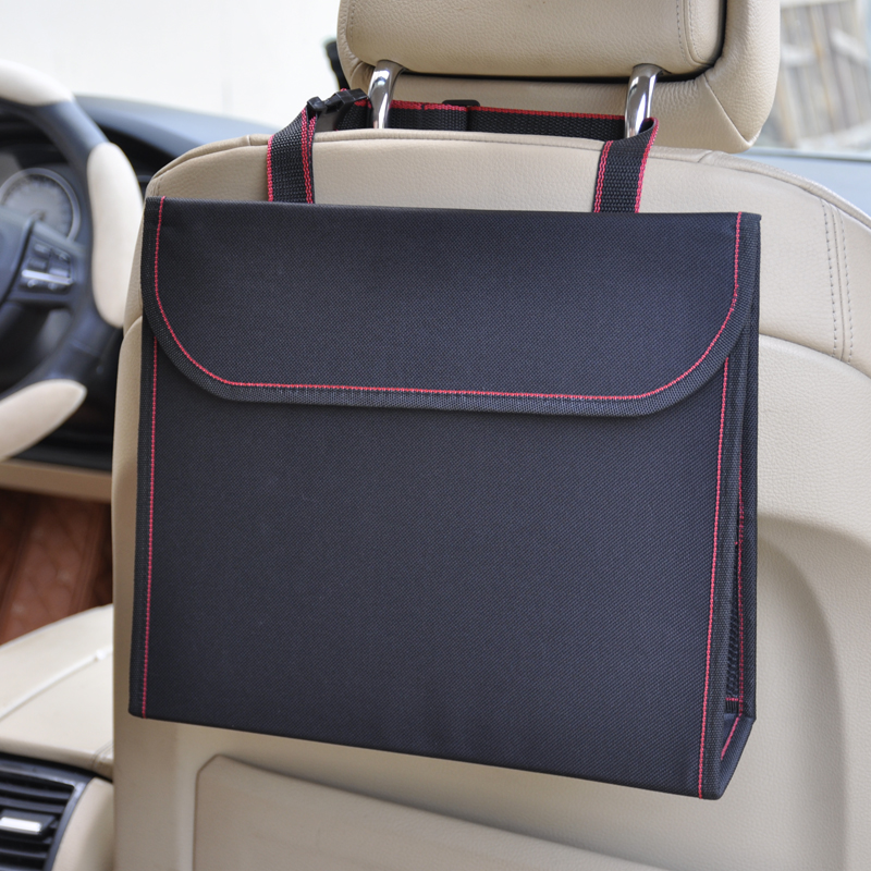 Foldable Multi-Pocket Car Seat Back Bag