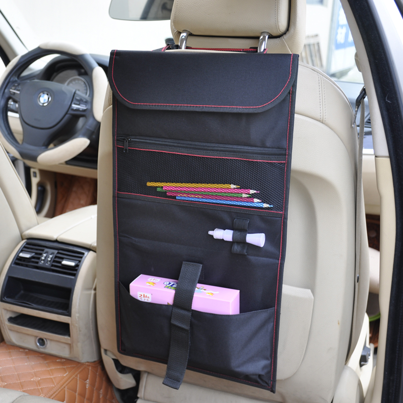 Foldable Multi-Pocket Car Seat Back Bag