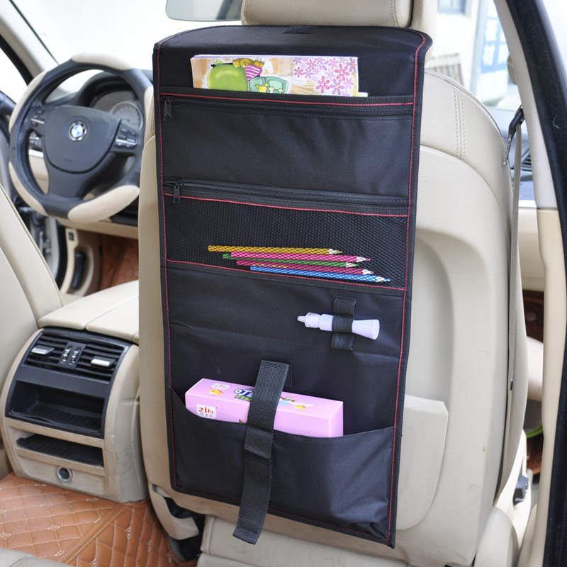 Foldable Multi-Pocket Car Seat Back Bag