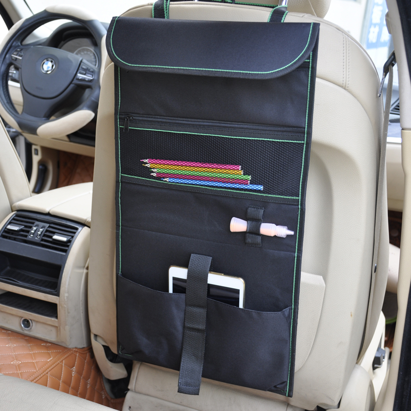 Foldable Multi-Pocket Car Seat Back Bag