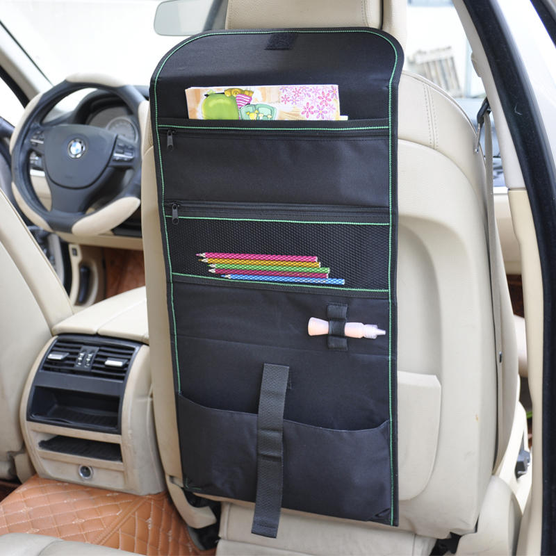 Foldable Multi-Pocket Car Seat Back Bag