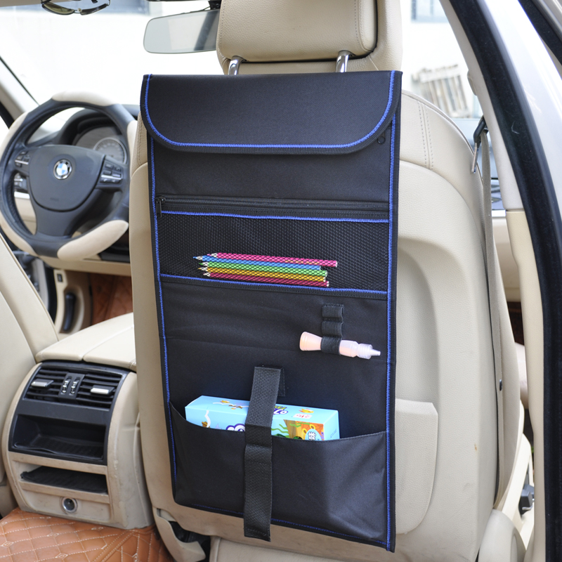 Foldable Multi-Pocket Car Seat Back Bag